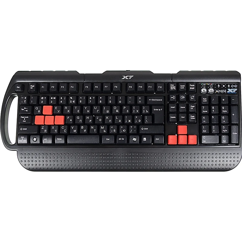 Клавиатура A4 X7-G700 черный PS/2 Multimedia for gamer