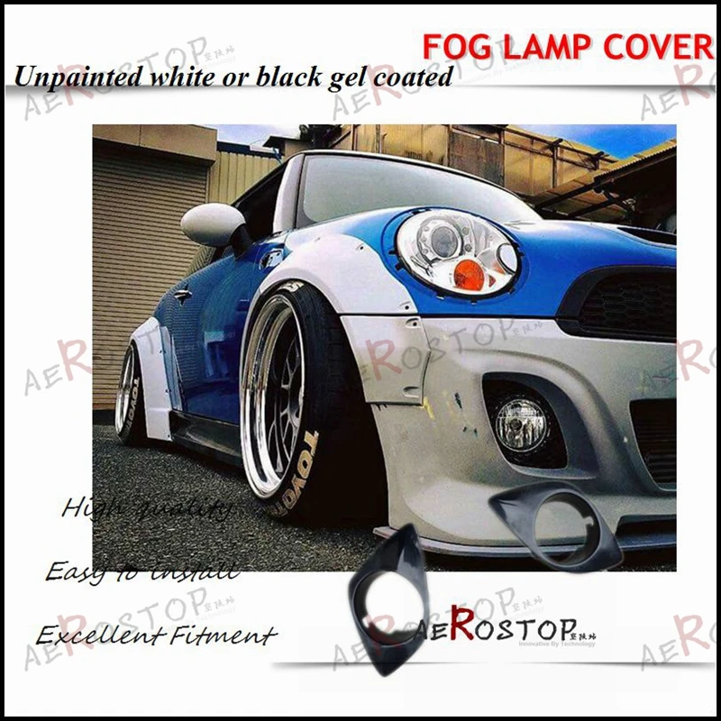 Чехол для передней противотуманной фары из стекловолокна FRP LLB PERFORMANCE STYLE 06-13 R55 R56