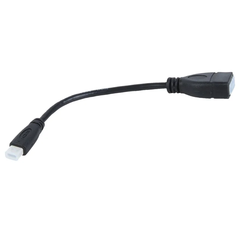 Высокоскоростной мини-hdmi Мужской к HDMI Женский кабель с Ethernet/1,4 версия мини-hdmi к HDMI, черный