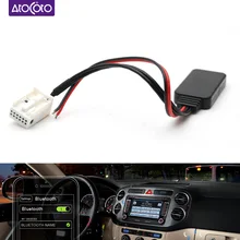 Автомобильный Bluetooth 5,0 12Pin разъем Aux Кабель-адаптер для VW MFD3 RCD RNS 210 310 315 510 Радио стерео аудио Вход приемник