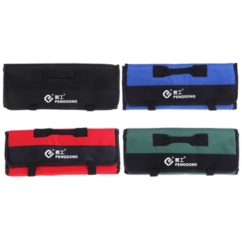 

Multifunction Oxford Cloth Folding Wrench Bag Tool Roll Storage Pocket Tools Pouch Portable Case Organizer Holder