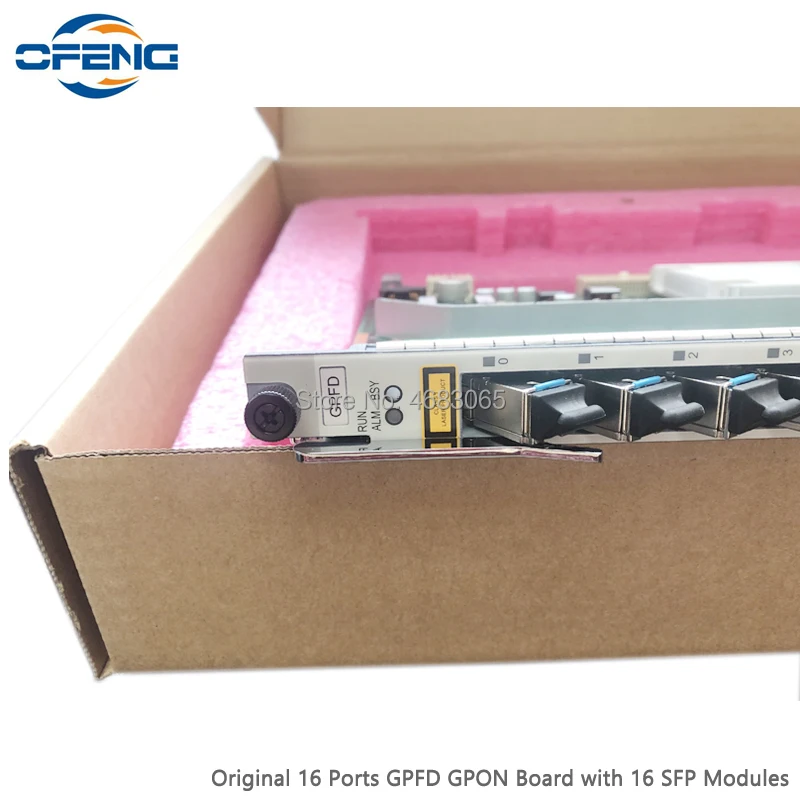 Huawei GPFD 16 блок подключения оптических линий GPON интерфейсная плата B + C + + + Совместимость с GPON OLT huawei OLT MA5680T MA5608T