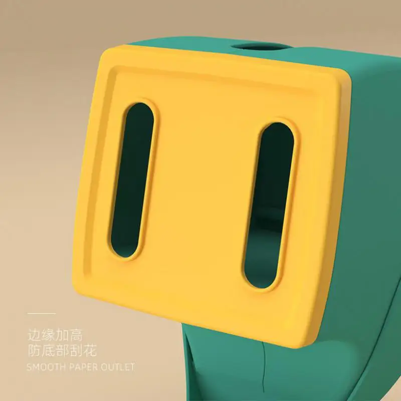 Creative Desk Elephant Tissue Paper Box Cover With Pen Holder Remote Controller Mobile Phone Storage Organizer Home Office