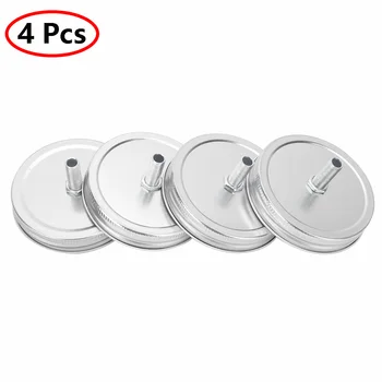 

Mason Jar Lids Oil Lamp Cap Heat Resistance Stainless Steel Jar Lids Glasss Bottle Cap Outdoor Deck Oil Lamp Tabletop Lamp Cap