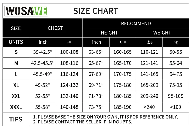 WOSAWE Cycling Windproof Long Sleeve Jersey Windbreaker Riding Waterproof Bicycle Bike Jacket Cycle Wear Sports Wind Coat Men