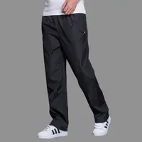 Men's Quick Drying Pants Elastic Waist Summer Men Breathable Pants polyester sport Pants Mens Straight sweatpants 2