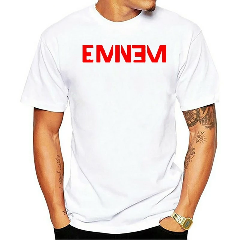 Хит! Мужские хлопковые черные футболки Eminem Diss Mgk Killshot Забавные в стиле хип | Футболки -1005001508684269