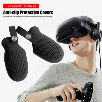 

VR Accessories For Oculus Quest 2 Protective Covers Controller Grip Cover Anti-slip Controller Handle Grip Cover For Quest2