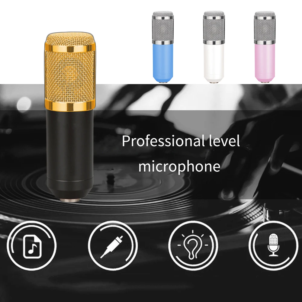 Портативный Bluetooth микрофон для караоке беспроводной Профессиональный динамик с