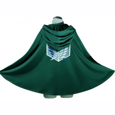 On Sale Anime Attack on Titan Cloak Shingeki no Kyojin Scouting Legion Aren / Levi Capes Cosplay Costume | Тематическая одежда и
