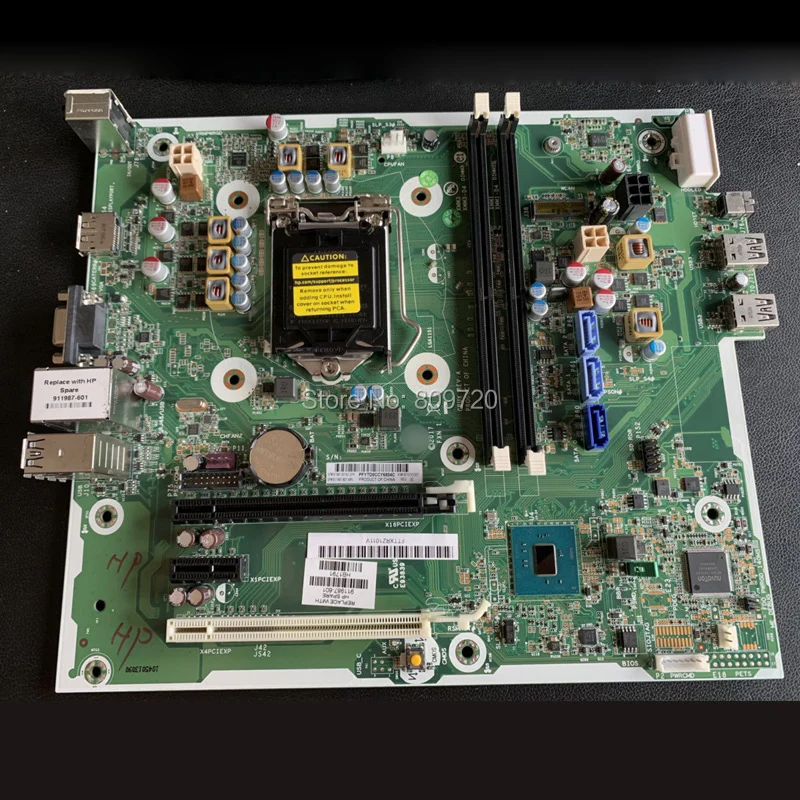 Оригинальная материнская плата 911987 001 901010 1151 для HP ProDesk 400 G4 MT 100% протестирована