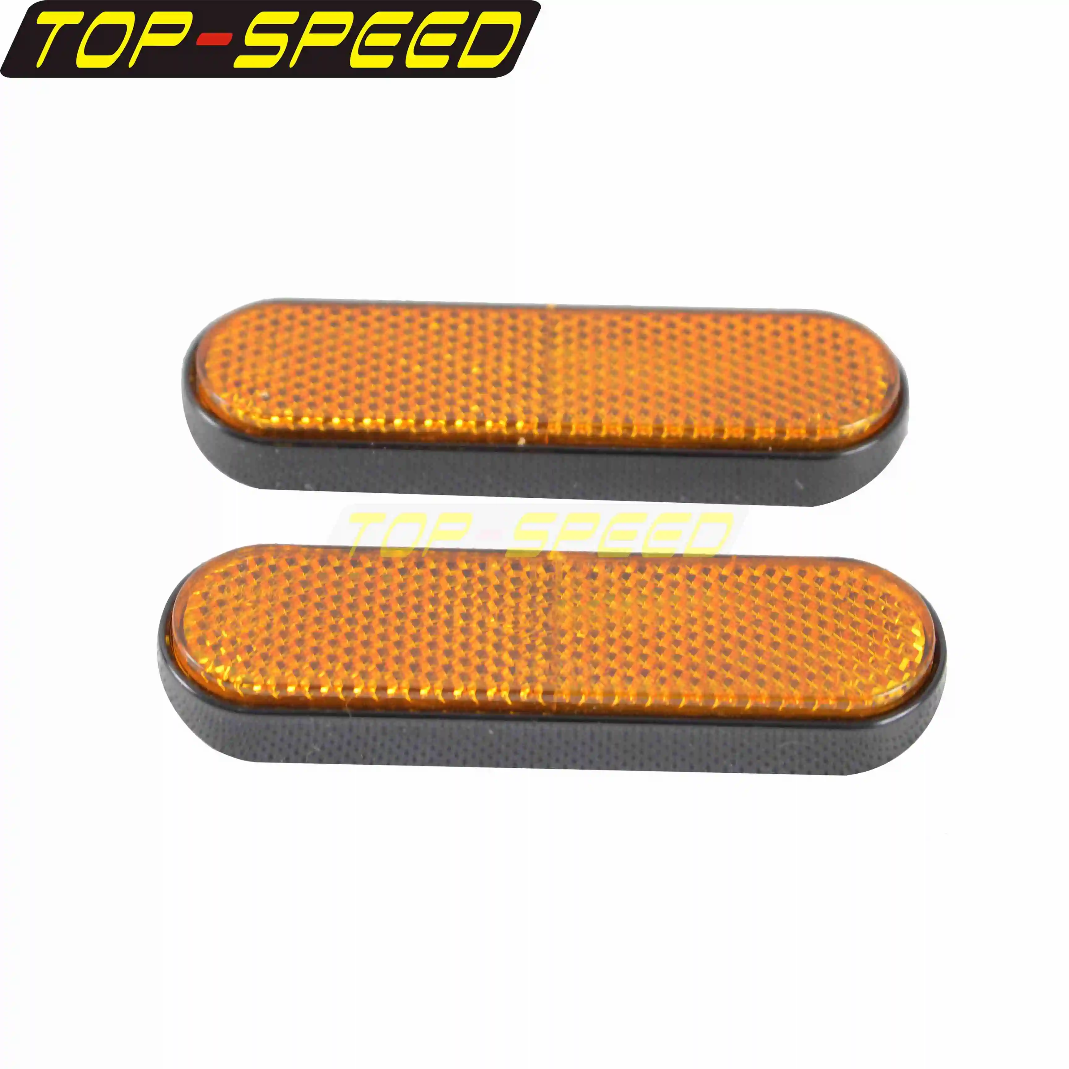 Motorcycle Front Fork Safety Reflector Sticker 100mm Warning Tape Reflective Decals 2pcs Yellow/Red Reflectors for Harley Honda
