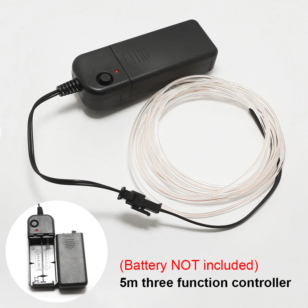 Neon Light El Led Neon Sign Wire Under Car Flexible Soft Tube Lights Christmas LED Strip Sign Anime/Body Woman/Rooms Rope Decor