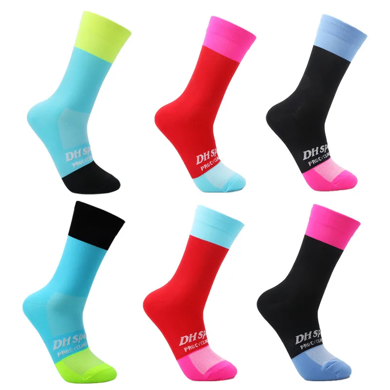 

2019 New Brand Professional Cycling Socks Sport Running Outdoor Breathable Bicycle Comression Sock Racing Quick Dry Women Men