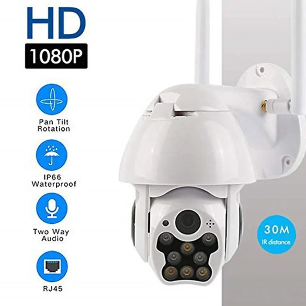 Wireless IP Camera WIFI Outdoor 1080P Speed Dome Security Camera 360 Degree Security Network Wifi Hd Surveillance Camera