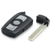 KEYYOU – coque de clé télécommande à 3 boutons, pour BMW série 1 3 5 6 E90 E91 E92 E60 E70 E71 E72 E82 E87 E88 E89 ► Photo 2/6