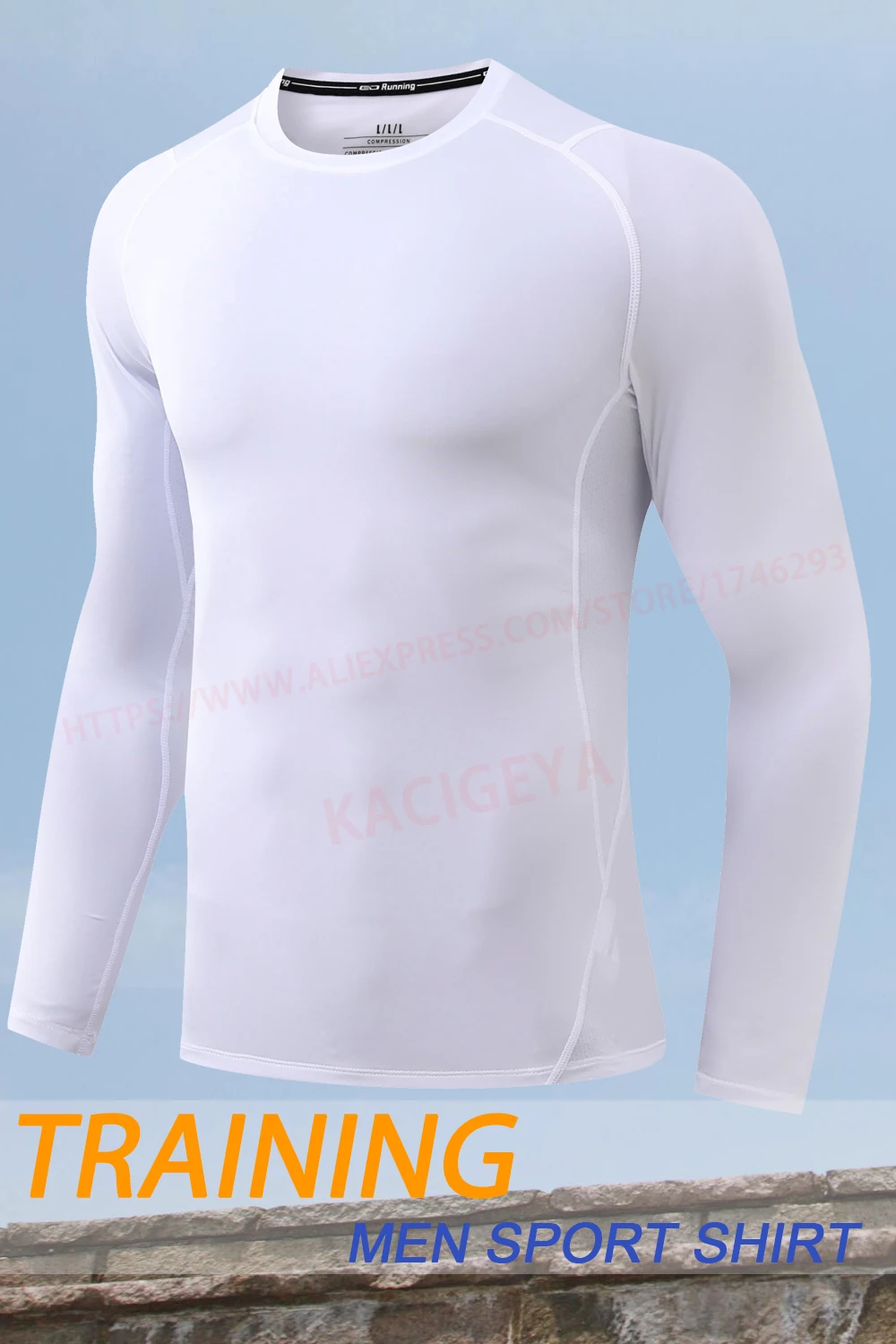Brand Compression Shirt Men Fitness 