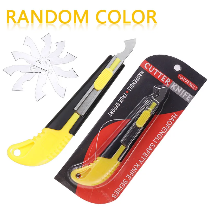 Акриловый пластиковый лист Perspex резак крюк режущий инструмент с 10 шт. запасные