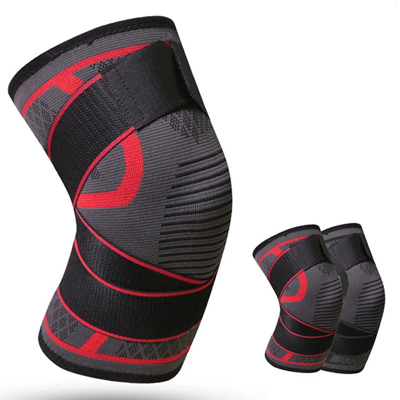 

SkangDuke 1PC Adjustable Knee Support Bandage Removable Knee Pad Sleeve Volleyball Basketball Cycling Knee Brace Men Women