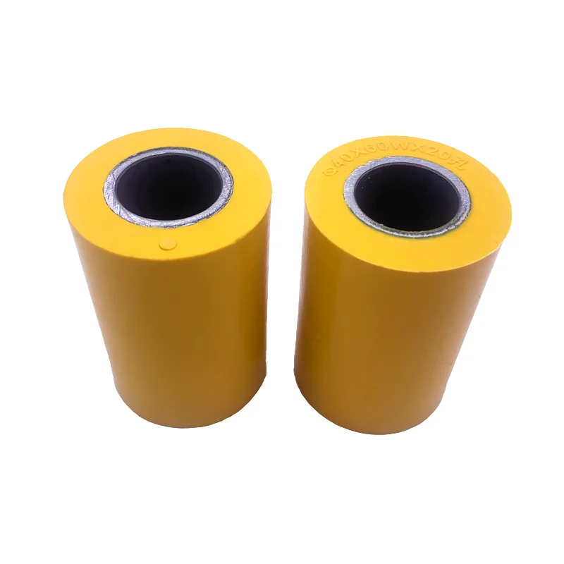 2PCS Good Quality Feeding Roller Rubber Wheel for Edge Banding Machine