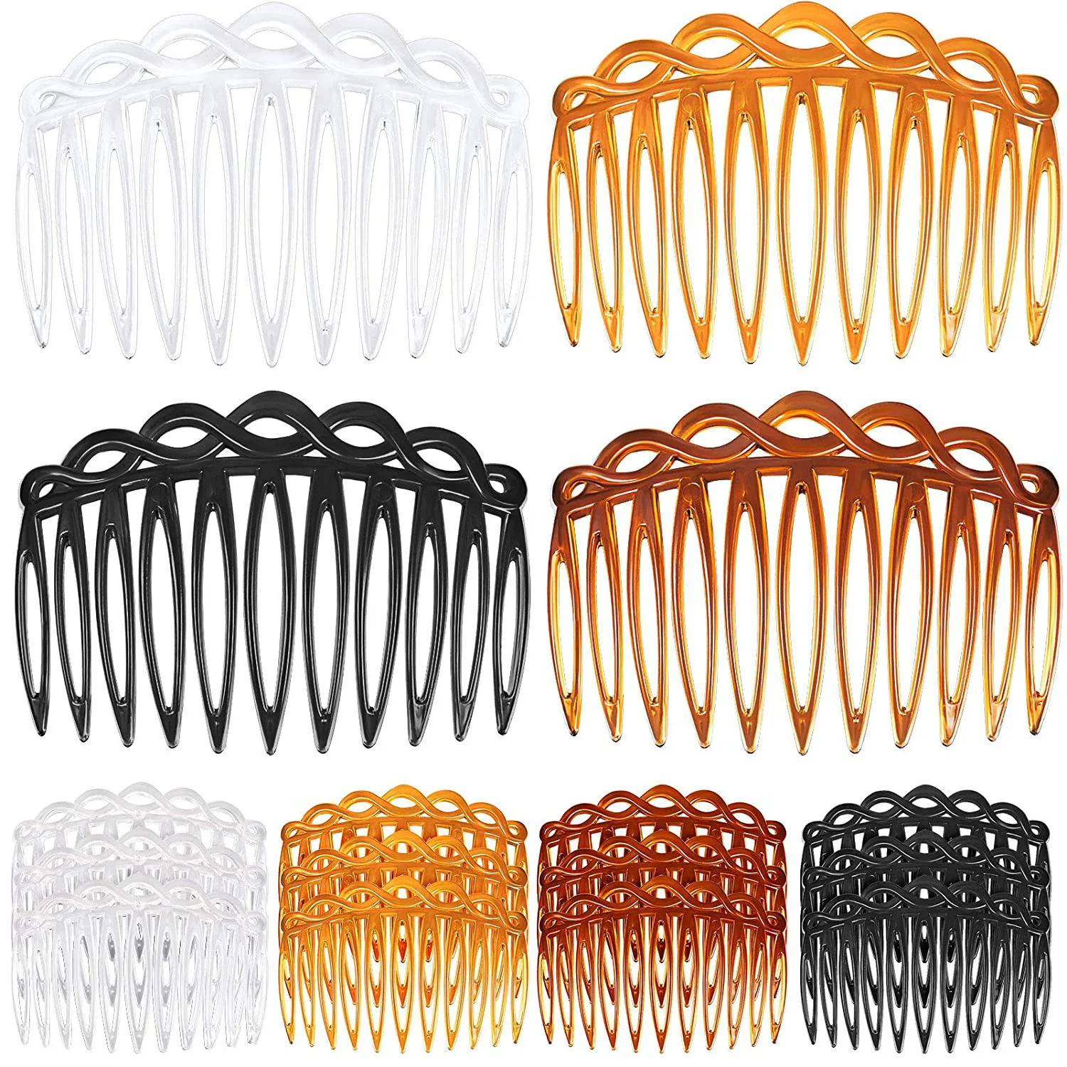 1 Pcs 7.5cm 4 Colors New Classic Retro Woven Hair Comb For Daily Hair Accessories Hair Styling Tools creative key chain men and women small gifts alloy bronze boxing gloves retro woven pendant