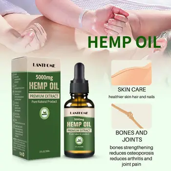 

Hemp Essential Oil Extract from Natural Hemp Plant Strong Purity CBD For Pain 500-3000mg Insomnia Inside And C7U4