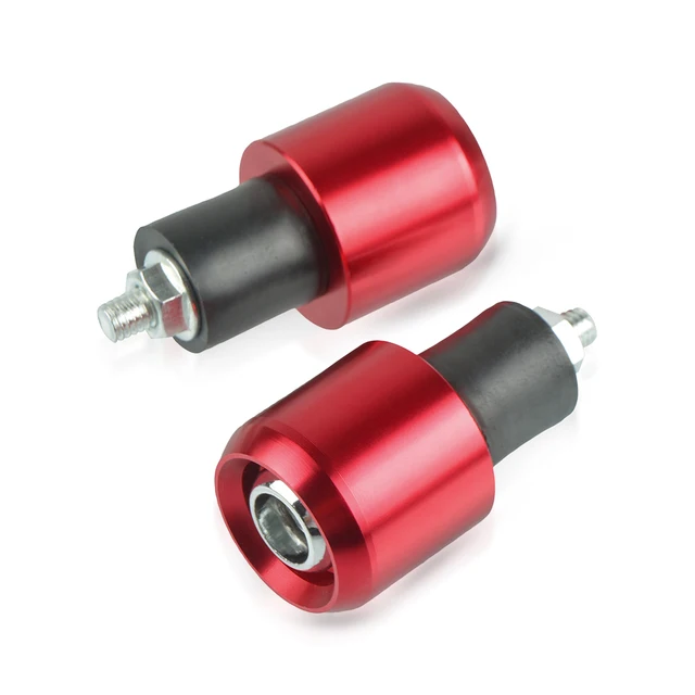 FOR 2001 Kawasaki Ninja ZX6R ZX600J Handlebar Grips Caps handlebar Ends 22mm Motorcycl Accessories Red