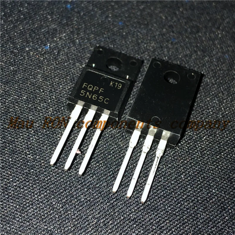 10 шт./лот FQPF5N65C TO220F 5N65 DIP TO 220F MOS 600 В новинка оригинал в наличии|Интегральные схемы| |