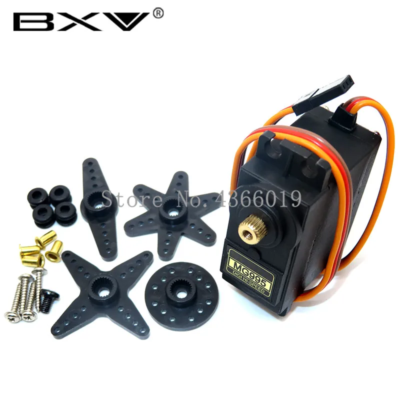 Servos Digital MG995 MG996R MG996 MG945 MG946 MG946R сервопривод с металлическими шестернями для Futaba JR модель вертолета на дистанционном управлении лодки для UNO diy