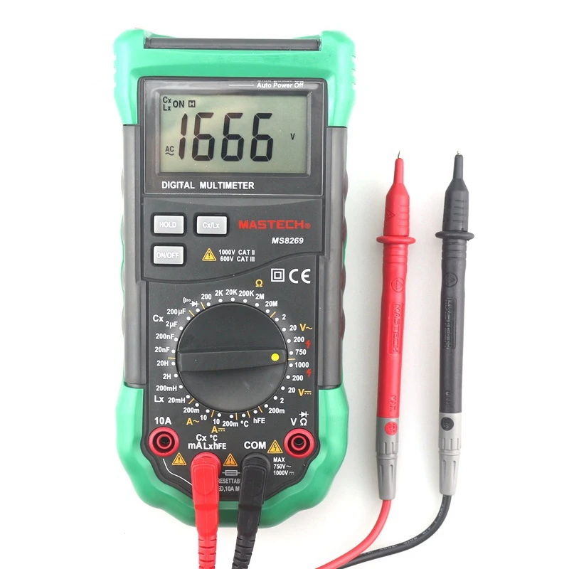 Цифровой Мультиметр Mastech MS8269 3 1/2 Измеритель LCR AC DC вольт Ом частота емкость