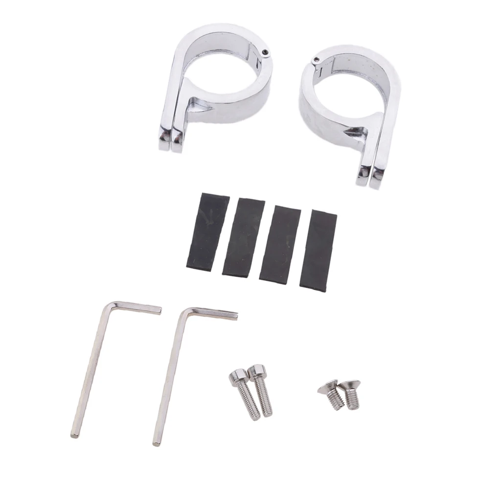 1 пара Универсальный мотоцикл 1 1/4 '32 мм руль Крепление зажим для