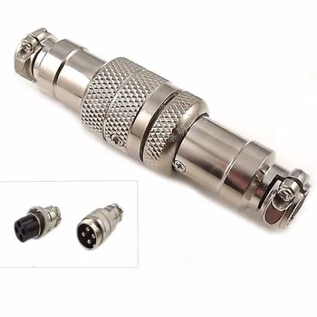 

1set GX16 Aviation Connector Plug Docking Femal & Mele 2pin 3pin 4pin 5pin 6pin 7pin 8pin Circular Butting Connector