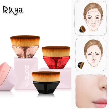 

Makeup make up brushes Brush Flat Top Hexagon Face Blush Powder Brush for Cream Cosmetics pincel maquiagem brochas maquillaje