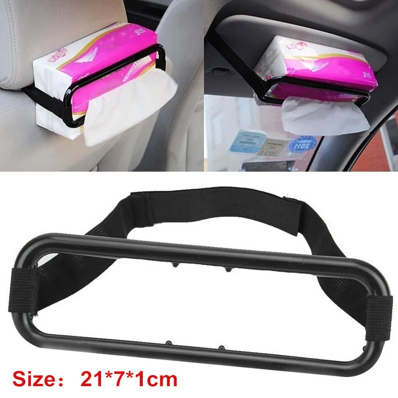 

Car Sun Visor Tissue Box Holder Paper Napkin Universal Auto Seat Rear Back Bracket Auto Accessories