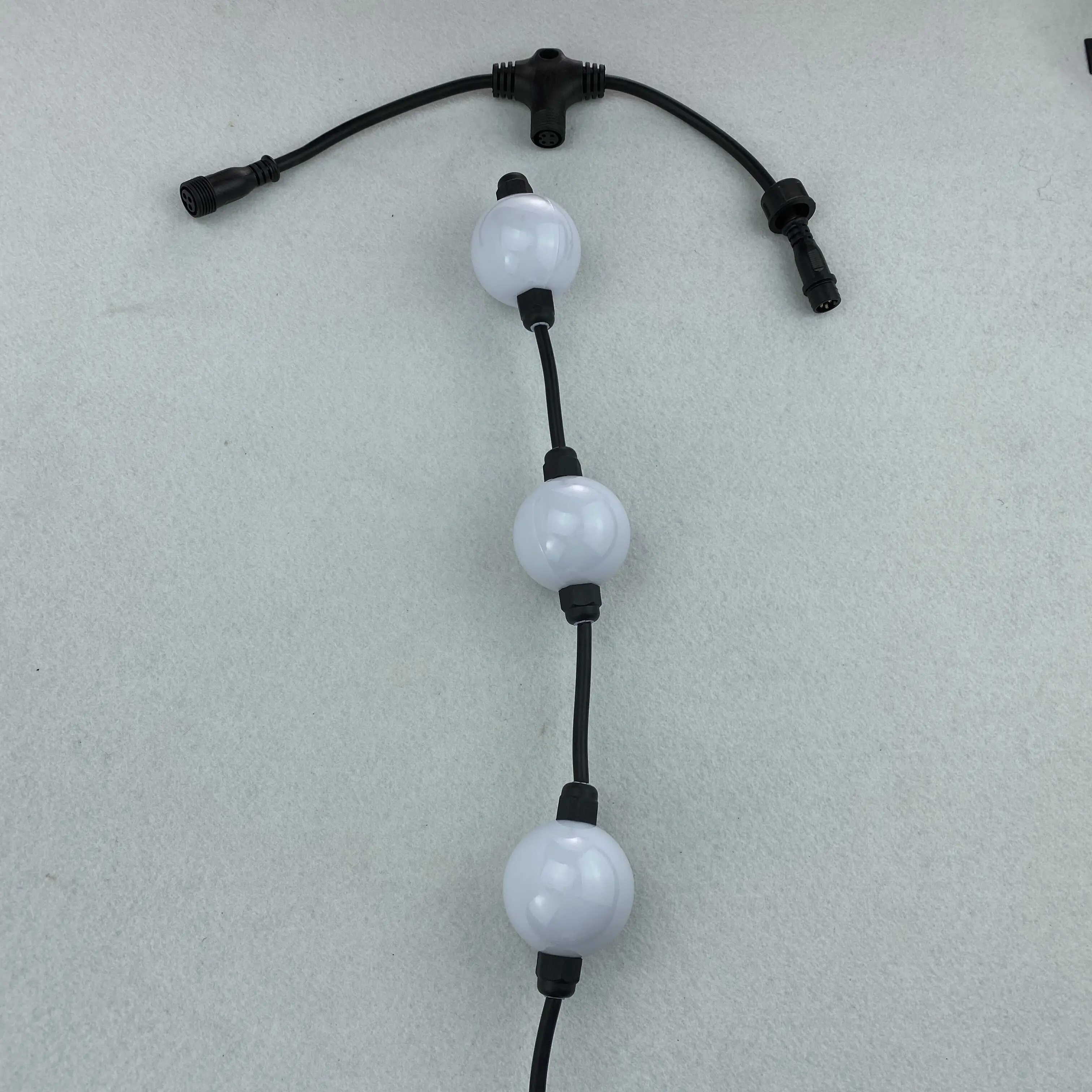 50mm 3D lighting led pixel ball,;DC12V;WS2811 IC;1.44W/ball