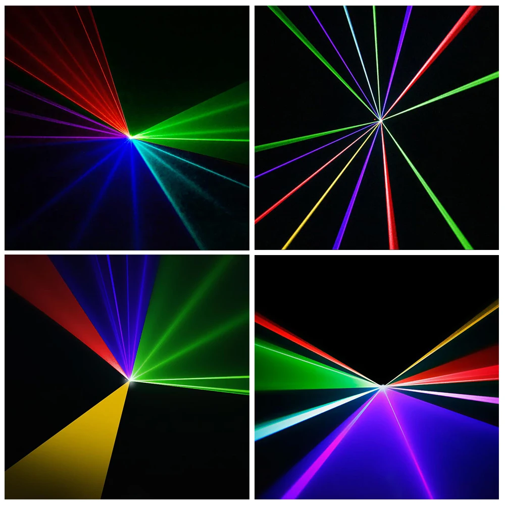Лазерный проектор DMX512 400 МВт со светодиодной RGB Подсветкой|Эффект освещения