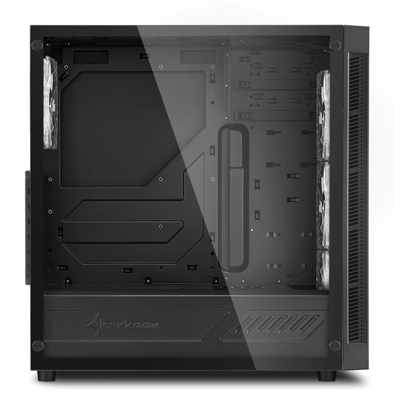 Корпус Sharkoon TG5 white ATX, mATX, Mini-ITX, Midi-Tower, 4x 120mm fan, led white, 2x USB 2.0, 2x USB 3.0, Audio, без БП