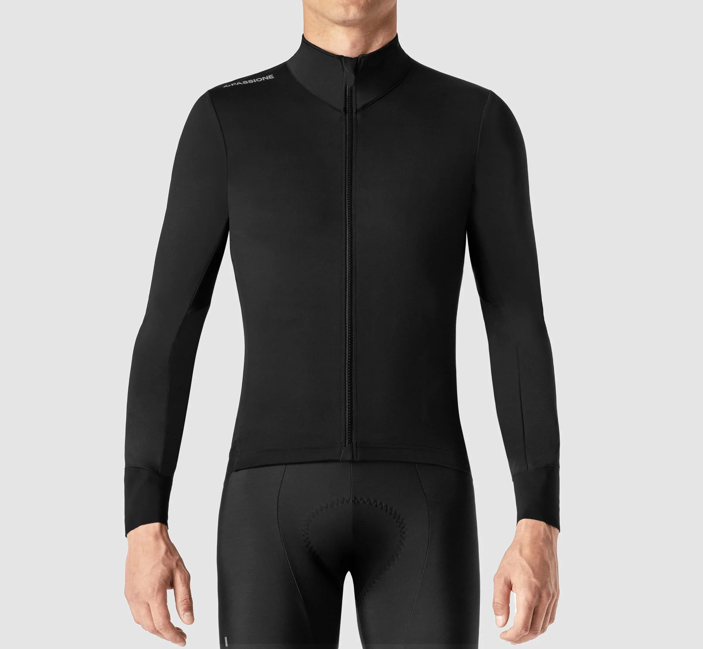 long sleeve LA PASSIONE PSN ветрозащитная и непромокаемая велосипедная футболка с длинным рукавом/с коротким рукавом, комбинированная велосипедная одежда - Цвет: long sleeve