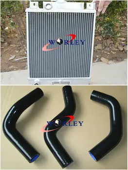 

For 40mm 2 Row SUZUKI SWIFT GTI 1.0/1.3/1.6 89 90 91 92 93 94 aluminum radiator+hose