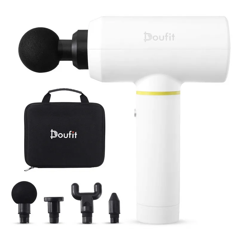 

Doufit MG-01 Muscle Massage for Deep Muscle Relaxation,Silent Impact Massager,Suitable for Athletes,Massage device for Neck,Back