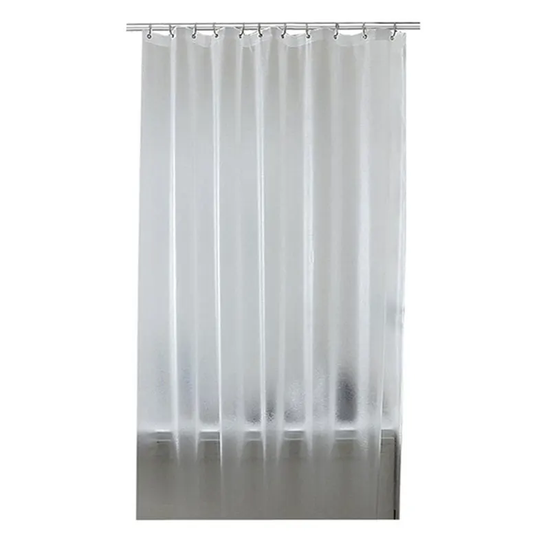

Nordic Plastic Waterproof peva Shower Curtain Translucent Thickened Bath Curtains Frosted Atmosphere Partition Curtain modern
