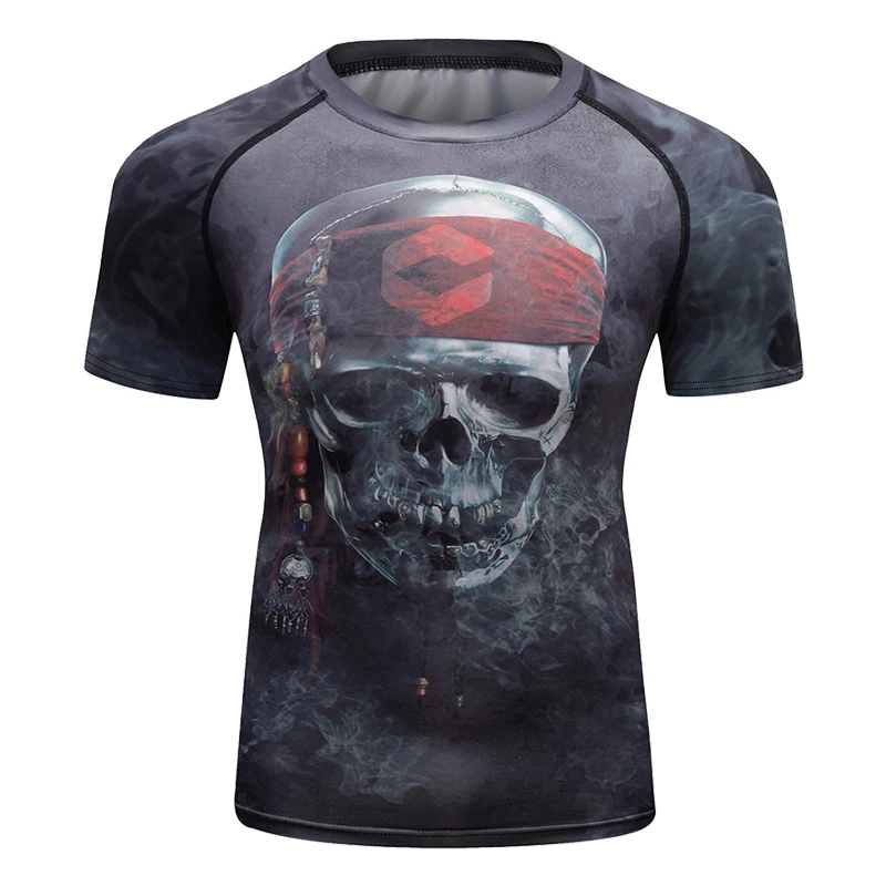 New Cool Design Shirt Short Sleeve Custom T-shirts Superhero Compression  Shirt Men's Gym Wear Male Outdoor Camping Fishing Tops - AliExpress