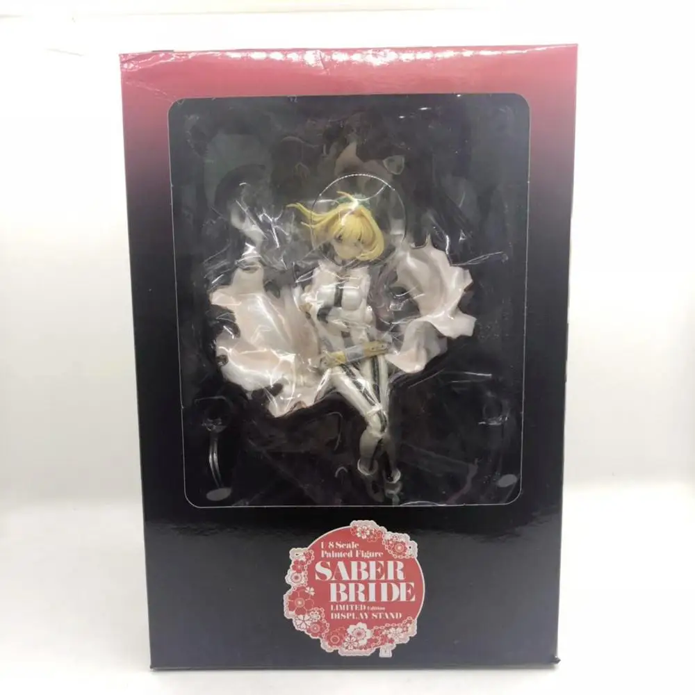 23 см Fate Grand Order Saber Bride Ограниченная серия 1/8 Масштаб ПВХ фигурка Коллекционная