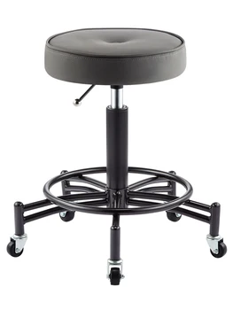 

Beauty Stools Salon Rotary Lift Round Stool Barber Shop Chair Pulley Work Stool Nail Stool Makeup Hair Salon