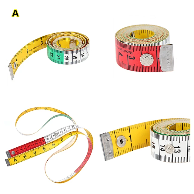 1pc 150cm/60in Body Measuring Tape Soft And Flexible Sewing Tailor Tape  Mini Measuring Tape In Centimeter And Meter