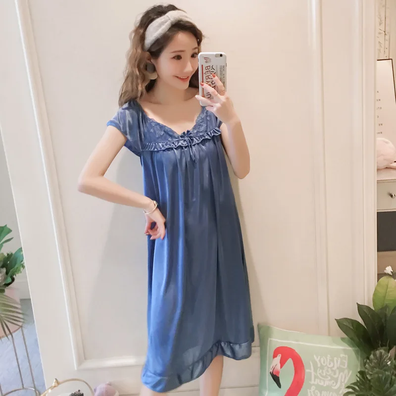 

22 Batch Sleep Reika Partial No. 29 Viscose Big Skirt One Size Two Color 8.5 Yuan 29 Sky Blue