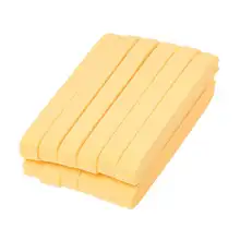 12 шт. портативный Сжатый губка для Очистка лица палка желтый