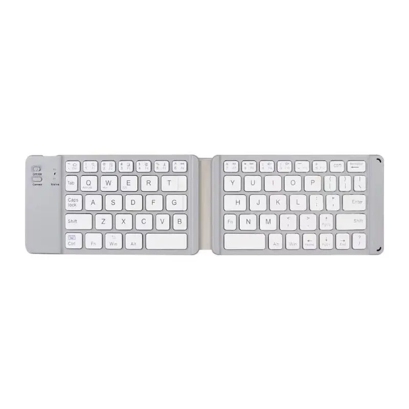

Mini Bluetooth Wireless Keyboard Light-Handy Folding Keypad for PC Tablet Phone