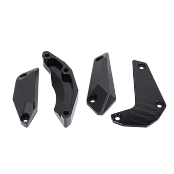 

Aluminum Motor Protection Covers Protector Motorcycle Engine Protection Slider Anti Crash Pad for Yamaha R1S MT-10 MT10 16-17 Bl