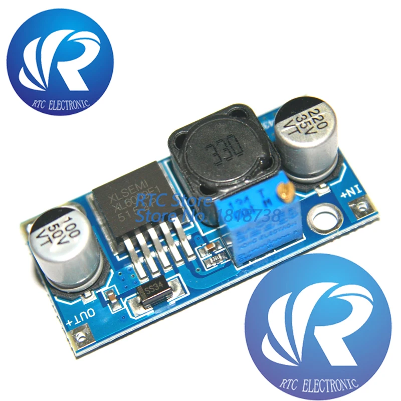 XL6009 Module DC-DC Adjustable Step-up boost Power Converter